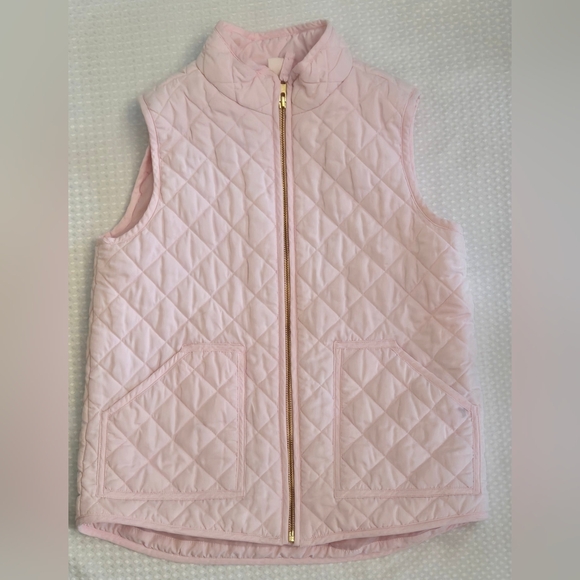 Crewcuts Other - Crew Cuts / J Crew Pink Quilted Gitls Vest Size 10 *** Some Small Spots See Pics